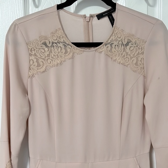 Blush pink BCBGMAXAZRIA romper/jumpsuit SIZE 0 - Picture 2 of 10